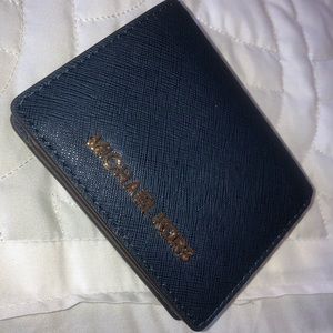 Navy Michael Kors Wallet